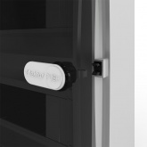 Щит навесной CNK 40-12-1 (1x12) модулей прозрачная черная дверца IP41 Tekfor (электрический шкаф)