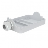 Щит навесной Tekfor UNK 40-04-2 (1x4) модуля прозрачная черная дверца IP41 (электрический шкаф)