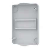 Щит навесной Tekfor UNK 40-04-2 (1x4) модуля прозрачная черная дверца IP41 (электрический шкаф)