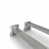 Щит навесной BNN 65-24-1 (2x12) модулей непрозрачная серая дверца IP65 Tekfor (электрический шкаф)