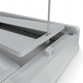 Щит навесной BNN 65-36-1 (3x12) модулей непрозрачная серая дверца IP65 Tekfor (электрический шкаф)