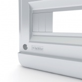 Щит встраиваемый Tekfor BVZ 40-08-1 (1x8) модулей прозрачная зеленая дверца IP41