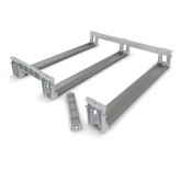 Щит навесной BNK 40-08-1 (1x8) модулей прозрачная оранжевая дверца IP41 Tekfor (электрический шкаф)