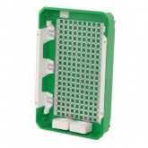 Щит мультимедийный встраиваемый SE City9 Box IT 36 модулей 3 ряда 2 розетки с прозрачной дверью