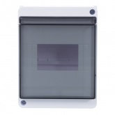 Щиток навесной SE City9 Box 6 модулей с прозрачной дверцей белый (Easy9 XS)