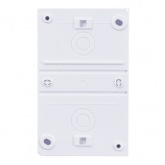 Щиток навесной SE City9 Box 4 модуля с прозрачной дверцей белый (Easy9 XS)