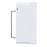 Щиток навесной SE City9 Box 2 модуля с прозрачной дверцей белый (Easy9 XS)