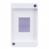 Щиток навесной SE City9 Box 4 модуля без дверцы белый (Easy9 XS)