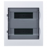 Щит встраиваемый SE City9 Box 24 (2x12) модулей с прозрачной дверью с клеммниками N+PE (Easy9)