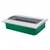 Щит встраиваемый SE City9 Box 18 модулей с прозрачной дверью с клеммниками N+PE (Easy9)