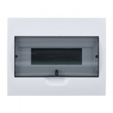 Щит встраиваемый SE City9 Box 12 модулей с прозрачной дверью с клеммниками N+PE (Easy9)