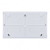 Щит навесной SE City9 Box 18 модулей с прозрачной дверью с клеммниками N+PE (Easy9) (электрический шкаф)