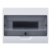 Щит навесной SE City9 Box 12 модулей с прозрачной дверью с клеммниками N+PE (Easy9) (электрический шкаф)