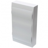 Щит навесной SE City9 Box 36 (3x12) модулей с белой дверью с клеммниками N+PE (Easy9) (электрический шкаф)