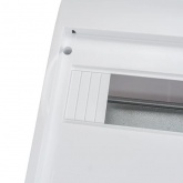 Щит навесной SE City9 Box 24 (2x12) модулей с белой дверью с клеммниками N+PE (Easy9) (электрический шкаф)