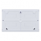 Щит навесной SE City9 Box 18 модулей с белой дверью с клеммниками N+PE (Easy9) (электрический шкаф)