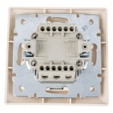 Выключатель Intro 10А-250В Solo, слоновая кость 4-101-02 (бежевый)