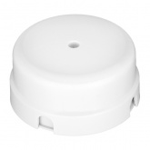 Накладная коробка распаячная TDM Виви D90х43 мм белая