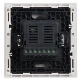 Термостат электронный с индикацией ИЭК FORTE&PIANO FP252 с датчиком 2,4м белый