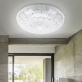 Светильник потолочный светодиодный ЭРА SPB-6 12-6,5K Pautina 12W 6500K 820Lm 213x75 mm