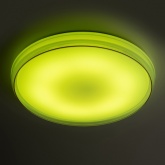 Светильник потолочный светодиодный ЭРА SPB-6-80-RC Solar 80W RGBD динамический эффект, с пультом ДУ