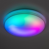 Светильник потолочный светодиодный ЭРА SPB-6-80-RC Solar 80W RGBD динамический эффект, с пультом ДУ