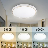 Светильник потолочный светодиодный ЭРА SPB-6-80-RC Solar 80W RGBD динамический эффект, с пультом ДУ