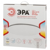 Светильник потолочный светодиодный ЭРА SPB-6-60-RC SOFT 48 60W 3000-6000К DIM, круглый, с пультом ДУ
