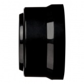 Накладная розетка TDM Виви 2П 10А 250В черная