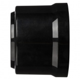 Накладная розетка TDM Виви 2П+З 16А 250В черная