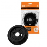 Рамка TDM Виви 1 пост черная