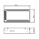 Блок питания для светодиодной ленты Kaisen 100W 24V 4,17A AC 170-260V IP20 111х78х36 mm