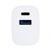 Сетевое зарядное устройство Rexant USB A + Type-C 5V 2.4 A белый