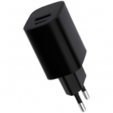 Сетевое зарядное устройство Rexant USB A + Type-C 5V 2.4 A черный