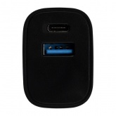 Сетевое зарядное устройство Rexant USB A + Type-C 5V 2.4 A черный