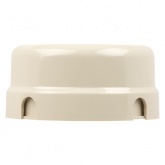 Накладная коробка распаячная TDM Виви D90х43 мм слоновая кость (бежевый)
