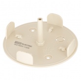 Накладная коробка распаячная TDM Виви D90х43 мм слоновая кость (бежевый)