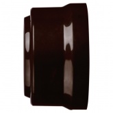 Накладная розетка TDM Виви 2П 10А 250В коричневая