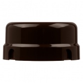 Накладная коробка распаячная TDM Виви D90х43 мм коричневая