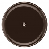 Накладная коробка распаячная TDM Виви D90х43 мм коричневая