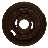 Рамка TDM Виви 1 пост коричневая