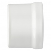 Накладная розетка RJ45 двойная TDM Болонь фарфор белый