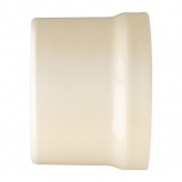 Накладная розетка RJ11 двойная TDM Болонь фарфор слоновая кость (бежевый)