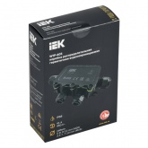 Коробка распределительная ИЭК WTP-405 6 вводов герметичная 95х131х37 мм IP68