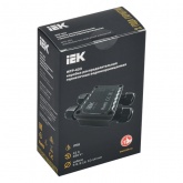 Коробка распределительная ИЭК WTP-403 4 ввода герметичная 123х82х42 мм IP68