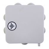 Коробка уравнивания потенциалов Hegel 85х85х40 мм ОП с шиной на 7 зажимов