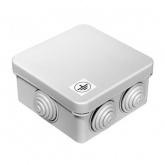 Коробка уравнивания потенциалов Промрукав 80х80х40 мм ОП с шиной на 8 зажимов