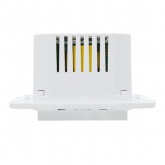 Розетка с зарядкой 2Р+Е со шторками ИЭК SKANDY SK-R17W 16А с USB С 18Вт арктический белый