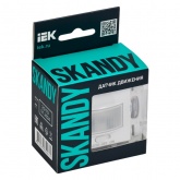 Датчик движения ИЭК SKANDY SK-S01W 500Вт арктически белые