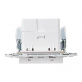 Розетка для зарядки ИЭК SKANDY SK-R13W USB A+С 18Вт арктический белый